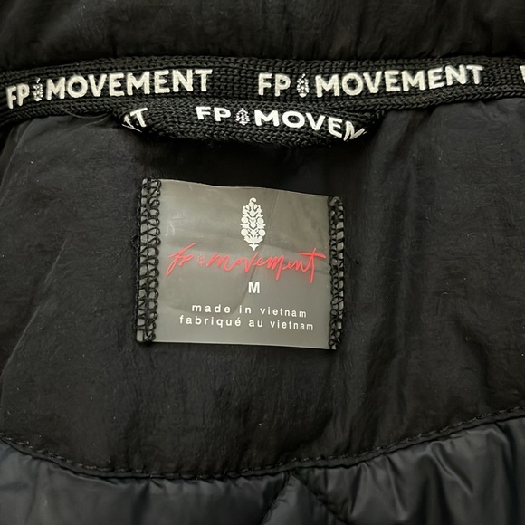 NEW! Free People Movement Off The Bleachers Coaches Jacket Black Size Me… - Picture 8 of 10